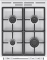 Плита Газовая Gorenje GG5A11WF XM1868722 - фото 452846