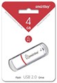 USB флеш накопитель  4 Gb SmartBuy Crown White SB4GBCRW-W XMC64838 - фото 472703