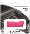 USB флеш накопитель 64 Gb Kingston DT Exodia M Pink KC-U2L64-7LN XMC121939 - фото 473161