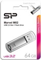 USB флеш накопитель 64 Gb Silicon Power Marvel M02 Silver USB 3.0 / SP064GBUF3M02V1S XMC117993 - фото 473224