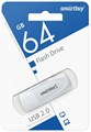 USB флеш накопитель 64 Gb SmartBuy Scout White SB064GB2SCW XMC114932 - фото 473306