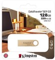 USB флеш накопитель_128 Gb Kingston DT SE9 G3 золотистый / R220Mb/s/W100Mb/USB 3.0/DTSE9G3/128GB XMC121082 - фото 473389