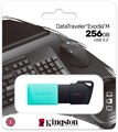 USB флеш накопитель_256 Gb Kingston DT Exodia M черный/бирюз DTXM/256GB XMC113353 - фото 473492