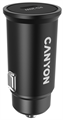 Авто З/У Canyon (C-20) USB-C PD 20Вт черный - фото 473782