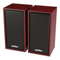 Акустическая система Perfeo (PF_A4388) Cabinet махагон PF-84-WD, 2.0, 2х3 Вт, USB - фото 474882