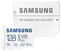 Карта памяти MicroSDXC_128 Gb Samsung EVO PLUS 130Mb/s MB-MC128KA /UHS-I / U3 / V30 / A2 XMC110102 - фото 478799