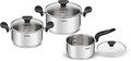 Набор посуды TEFAL E308S674 Primary кастрюли 3 и 2.2 л, ковш 1.5 л, крышки 16,18,20 см XMC122083 - фото 481580