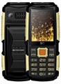 Сотовый телефон BQ M-2430 Tank Power Black Gold 4000mAh, вибро, 2 фонарика, функция Powerbank XMC83930 - фото 484097