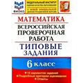 ВПР. Математика. 6 класс. Типовые задания. ФИОКО. 15 вариантов. Подробные критерии оценивания. Ответы. Проверочные работы. Ахременкова В.И. Экзамен XKN1846789 - фото 547760