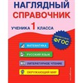 Наглядный справочник ученика 1 класса. Математика. Русский язык. Литературное чтение. Окружающий мир. Справочник. Горохова А.М. Эксмо XKN1787982 - фото 549947