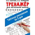 Математика. Тренажер для начальной школы. Таблица умножения за 3 дня. Узорова О.В. АСТ XKN1781783 - фото 551522