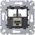 Механизм компьютерной розетки RJ45 кат. 5e STP Merten MTN4575-0011 Schneider Electric Schneider Electric - фото 564919