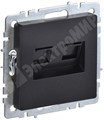 Розетка компьютерная двойная RJ45 кат.6 РК11-2-БрЧ черный BRITE BR-K20-2-K02 IEK (ИЭК) IEK (ИЭК) XRSBR-K20-2-K02 - фото 565690