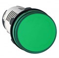 Лампа сигнальная зелёная 24В AC/DC светодиод XB7EV03BP Schneider Electric Schneider Electric - фото 568245