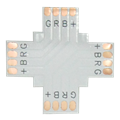 Гибкая соед. плата X для зажимного разъема 10мм 4-pin (Упаковка 5 шт) (SMD5050 RGB) SC41FXESB LED strip connector Ecola Ecola XRSSC41FXESB LED strip connector - фото 568761