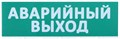 Сменное табло "Аварийный выход" зеленый фон LPC10-02-30-10-AVYHD IEK (ИЭК) IEK (ИЭК) XRSLPC10-02-30-10-AVYHD - фото 570043