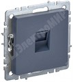 Розетка компьютерная RJ45 кат.6 РК11-БрМ маренго BRITE BR-K10-2-K35 IEK (ИЭК) IEK (ИЭК) XRSBR-K10-2-K35 - фото 575343