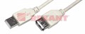 Шнур USB A(штекер) - USB A(гнездо) 5 мм Rexant, серый, 3 м 18-1116 REXANT REXANT - фото 576027