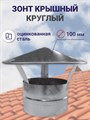 Зонт круглый крышный Ø ( ОЦ, t0.5) Ø100 ЗКК Ø100 Krrut Krrut - фото 579662