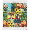 Ткань для пэчворка PEPPY FLORIANNA PANEL ФАСОВКА 60 x 110 см 146±5 г/кв.м 100% хлопок FLOR 489MU XG28153640022 - фото 605791