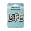 "Gamma" ETF Термоаппликация № 04 1 шт 02-421 LIFE 7 х 4 см XG79341832134 - фото 641075