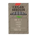 Иглы для пром. шв. машин "ORGAN" DB*1738 / DB*1 10 шт. №100 - фото 648894