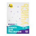 "Лео" "ШколаСад" LPD-10 Папка с бумагой для рисования 120 г/м2 A4 21 х 29.7 см папка 10 л. . XG81413141014 - фото 654273