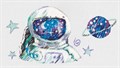 Набор для вышивания "PANNA" "Живая картина" JK-2209 "Космонавт" 6.5 х 4.5 см - фото 663141