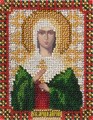 Набор для вышивания "PANNA" CM-1217 "Икона Святой мученицы Дарьи" 8.5 х 10.5 см - фото 664469