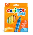 "Carioca" Набор восковых мелков Baby Wild Crayons 8 цв. , 8 шт 42892 XG124116863704 - фото 679834