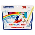 "Centropen" Набор цветных фломастеров RAINBOW KIDS PA 24 цв 7550/24 XG102678223324 - фото 680004