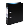 "Expert Complete" BLACK&COLOR Регистратор PVC, 2-х стороннее покрытие, мет.уг. 75 мм 10 шт. Trend A4 арочный механ. черный/голубой ЕС100262108 - фото 687002