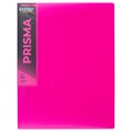 "Expert Complete" PRISMA NEON Папка на 2 О-кольцах A4 700 мкм 25 мм эффект 3D 4 шт. d - 20 мм розовый EC211300013 - фото 687341