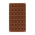 Форма силиконовая "S-CHIEF" для конфет SPC-0135 29.7 x 17.5 x 1 см "квадратные" - 35 ячеек - фото 699793