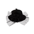 "BOOMZEE" PBZ-01 Шляпа заколка 02_черная - фото 700522