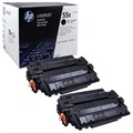 Картридж лазерный HP 55X CE255XD чер. пов.емк. для LJ P3015/M525(2шт/уп) 242391 - фото 707865