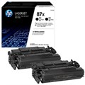 Картридж лазерный HP 87X CF287XD чер.пов.емк. для LJ M506/M527 (2шт/уп) 993672 - фото 709003