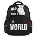 Рюкзак черный  с эргономичной спинкой rap.the world, 12-002-140/01 - фото 722048