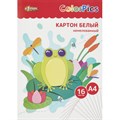 Картон белый №1School 16л,А4 немелованный ColorPics в папке 1805256 - фото 733999