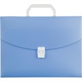 Папка-портфель пластик Attache Selection Breeze,А4, 1 отд,700мкм, тисн кожа - фото 747318