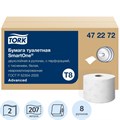 Бумага туалетная д/дисп Tork SmartOne Т8 в рулонах с ЦВ 2сл 8 рул/уп 472272 1677574 - фото 750766