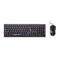 Клавиатура + мышь Oklick 620M клав:черный мышь:черный USB - фото 758804