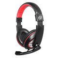 Гарнитура для ПК Oklick HS-L390G DRAGON черный/красный 1.8м (JD-728S) - фото 759355