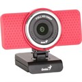 Веб-камера GENIUS ECam 8000, микрофон, 1080P, красный - фото 761577
