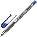 Ручка шариковая неавтомат. KORES К11 M(1мм) треуг.корп, маслян, син - фото 762308