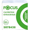 Салфетки FOCUS белые 20х24см 1сл 100шт/уп 1708461 - фото 772146