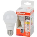 Лампа светодиодная OSRAM A (стандарт) 8,5Вт/9Вт Е27 806Лм 2700К,(груша) 1564056 - фото 774706