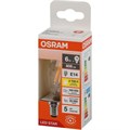 Лампа светодиодная OSRAM LSCLB75 6W/827 230VFILCL E14 FS1 1894963 - фото 775783