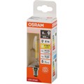 Лампа светодиодная OSRAM LSCLBA75 6W/827 230VFILCL E14 FS1 1895003 - фото 775839