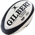 Мяч для регби трен. GILBERT G-TR4000, 42097704, р.4 бело-черно-серый - фото 776468